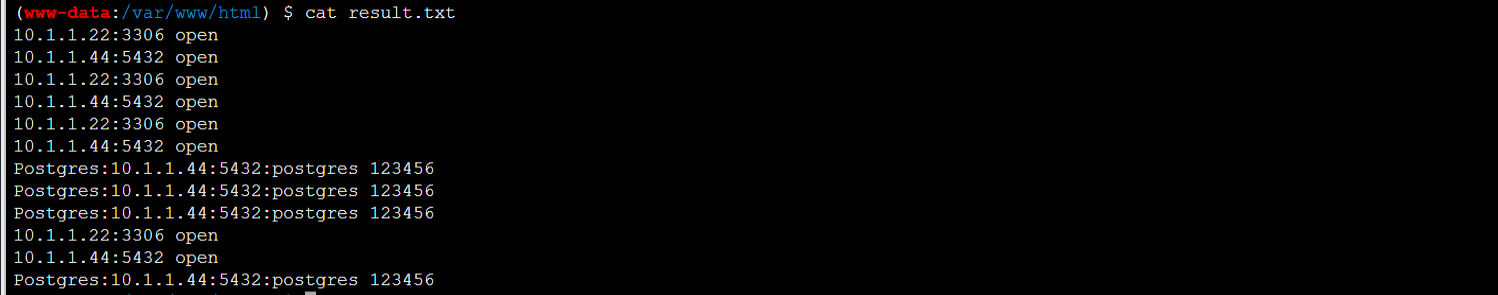 扫描内网网段